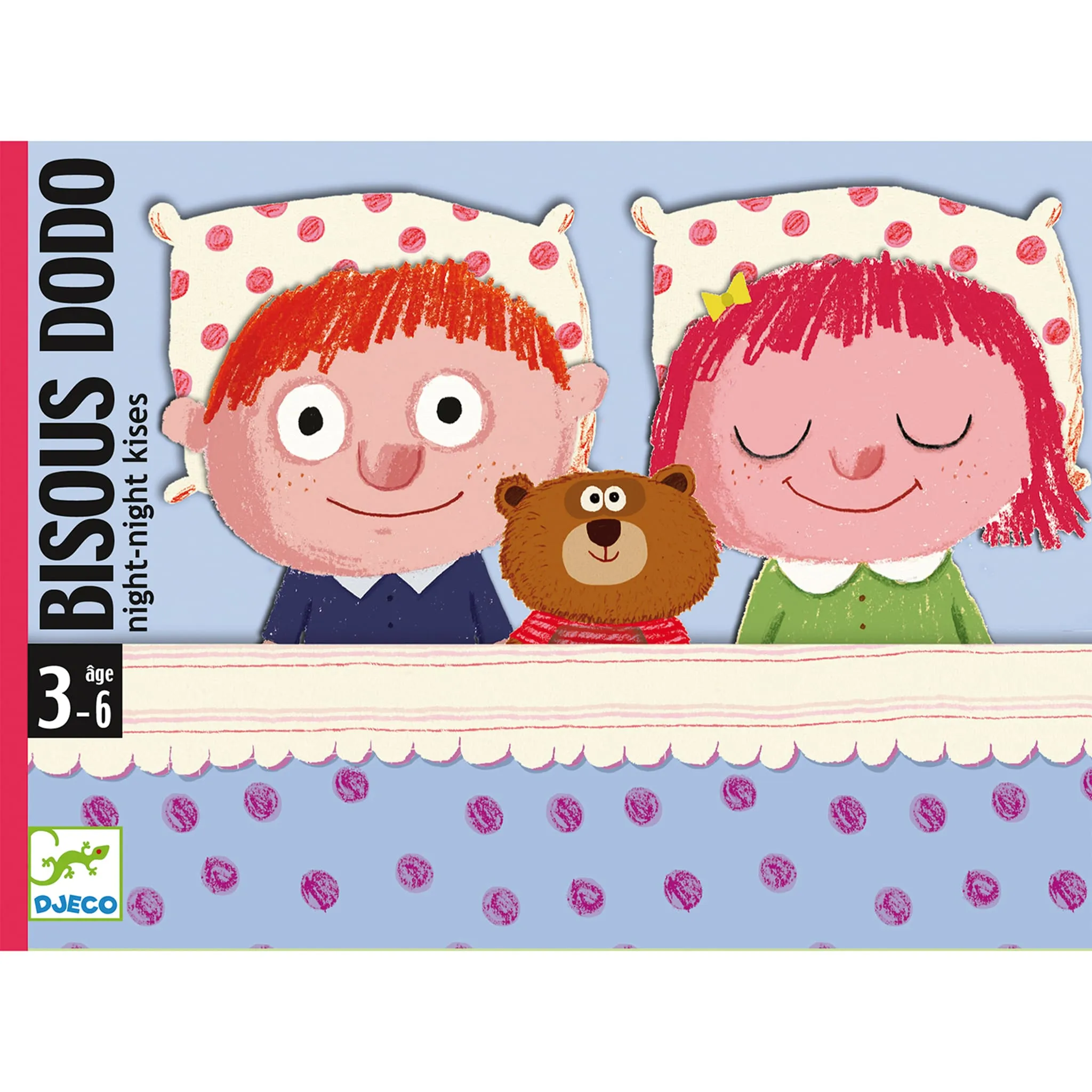 Djeco Jeu Bisous Dodo pour Rituel du Coucher