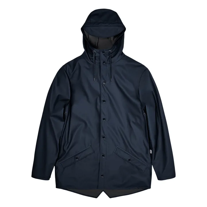 Rains Ciré Imperméable Unisexe | Bleu marine