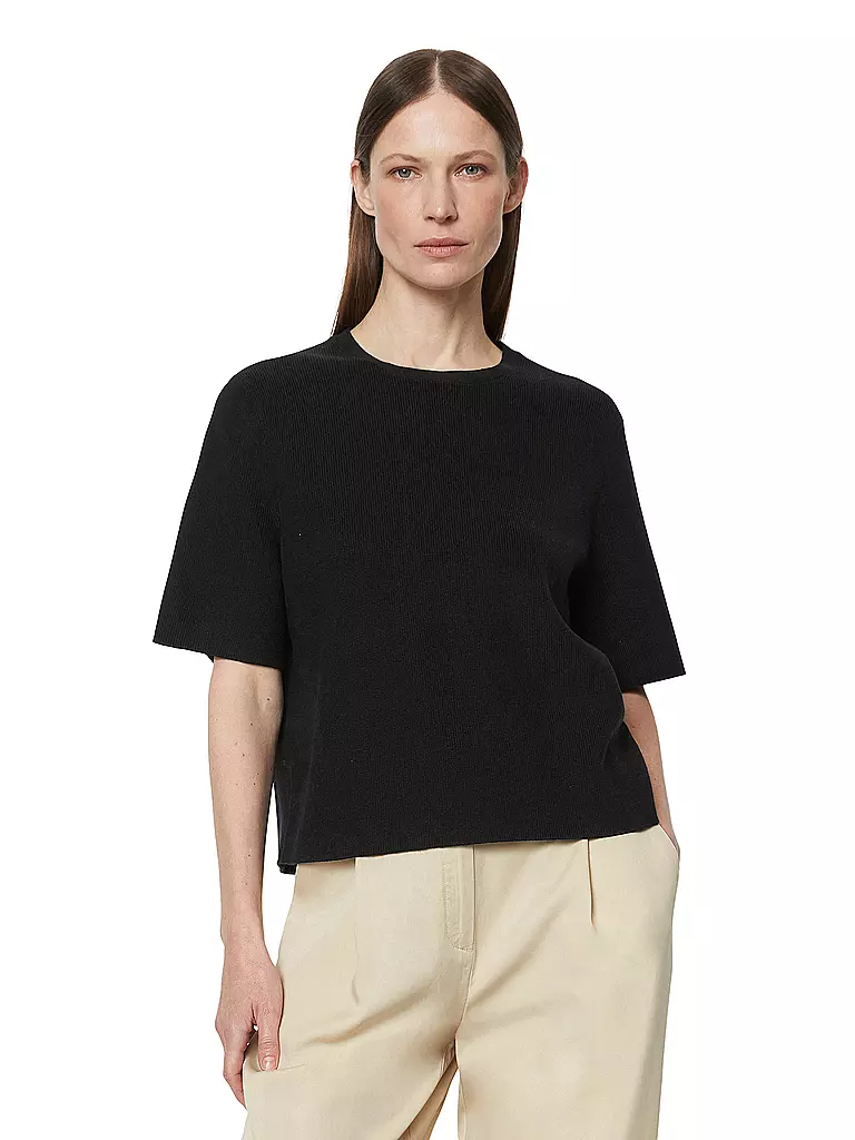 MARC O'POLO Pullover  schwarz