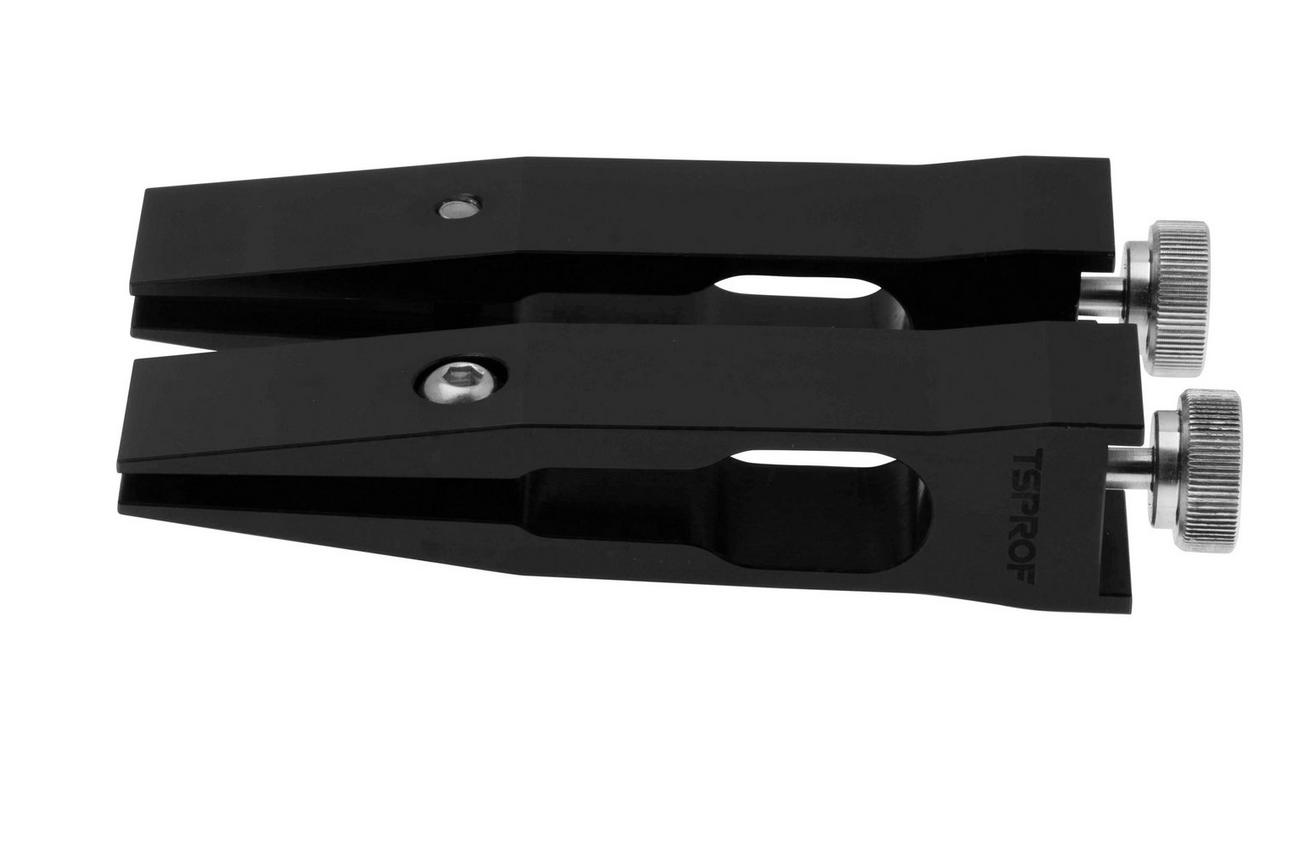 TSPROF Standard Whole Milled Clamps Black PT2100330, klemmen
