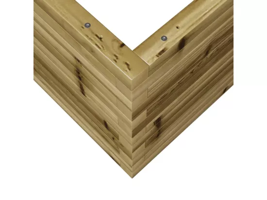 Jardinière bac lit surélevé bois marron 50 x 50 x 45.5 cm 02_0037635