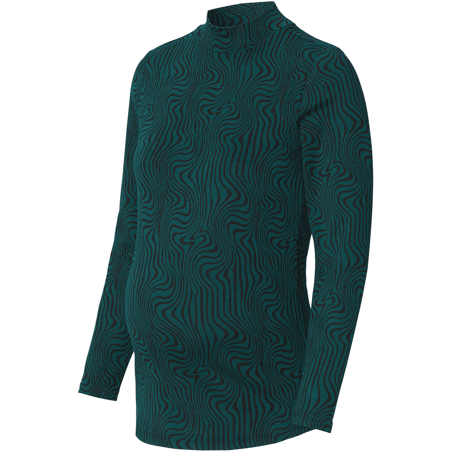 SUPERMOM Langarmshirt Darien Deep Teal