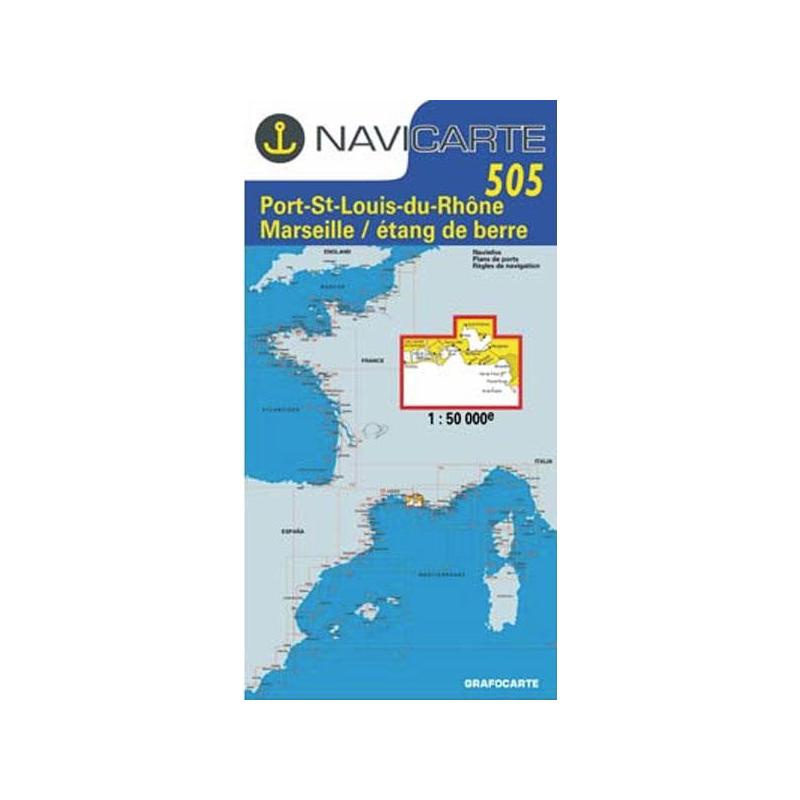 Carte De Navigation Navicarte Port St Louis - Etang De Berre - Marseille