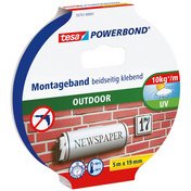 Adhésif de montage Powerbond OUTDOOR, 19 mm x 1,5 m
