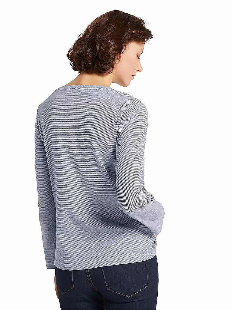 TOM TAILOR Langarmshirt blau