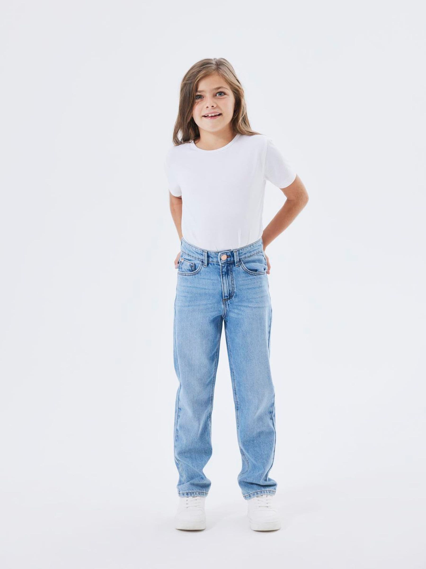 Name It High Waist Straight Leg Jeans