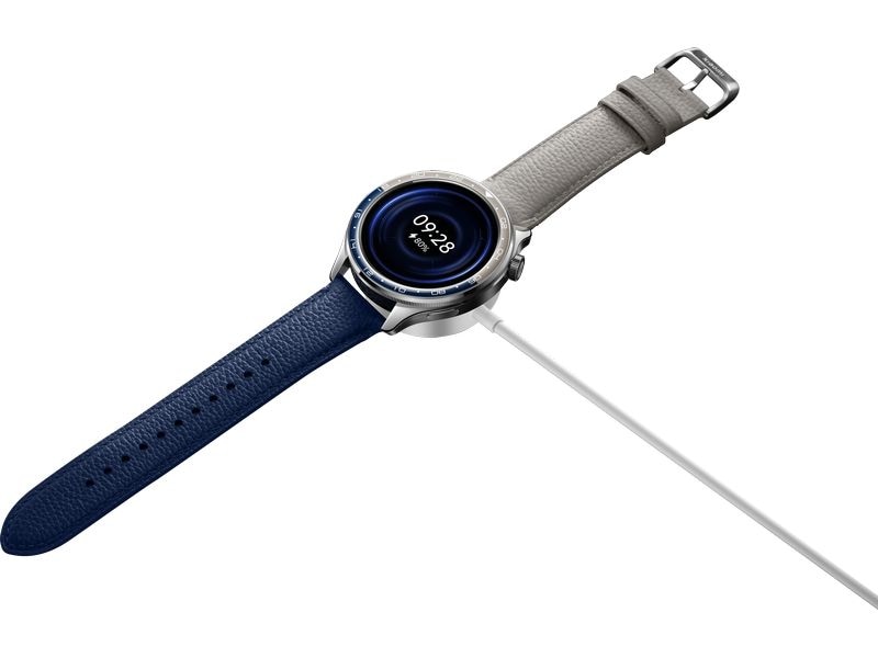 Xiaomi Smartwatch S4 Silber Smartwatch mit drehbarer Krone und AMOLED-Display