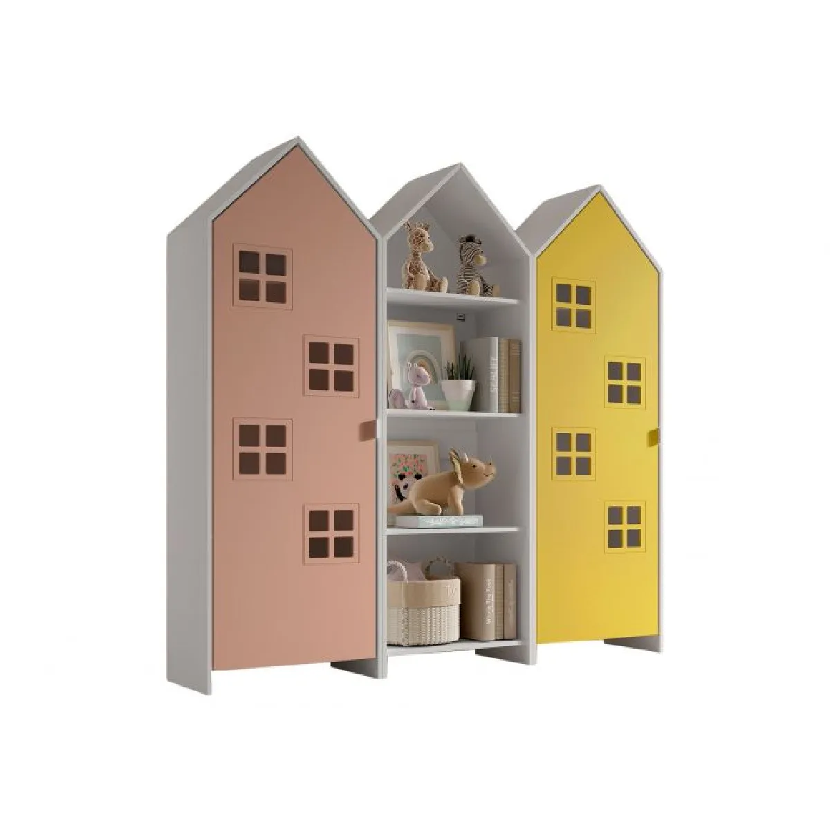 VIPACK Combinaison Armoire 3 Pièces Casami Bruges
