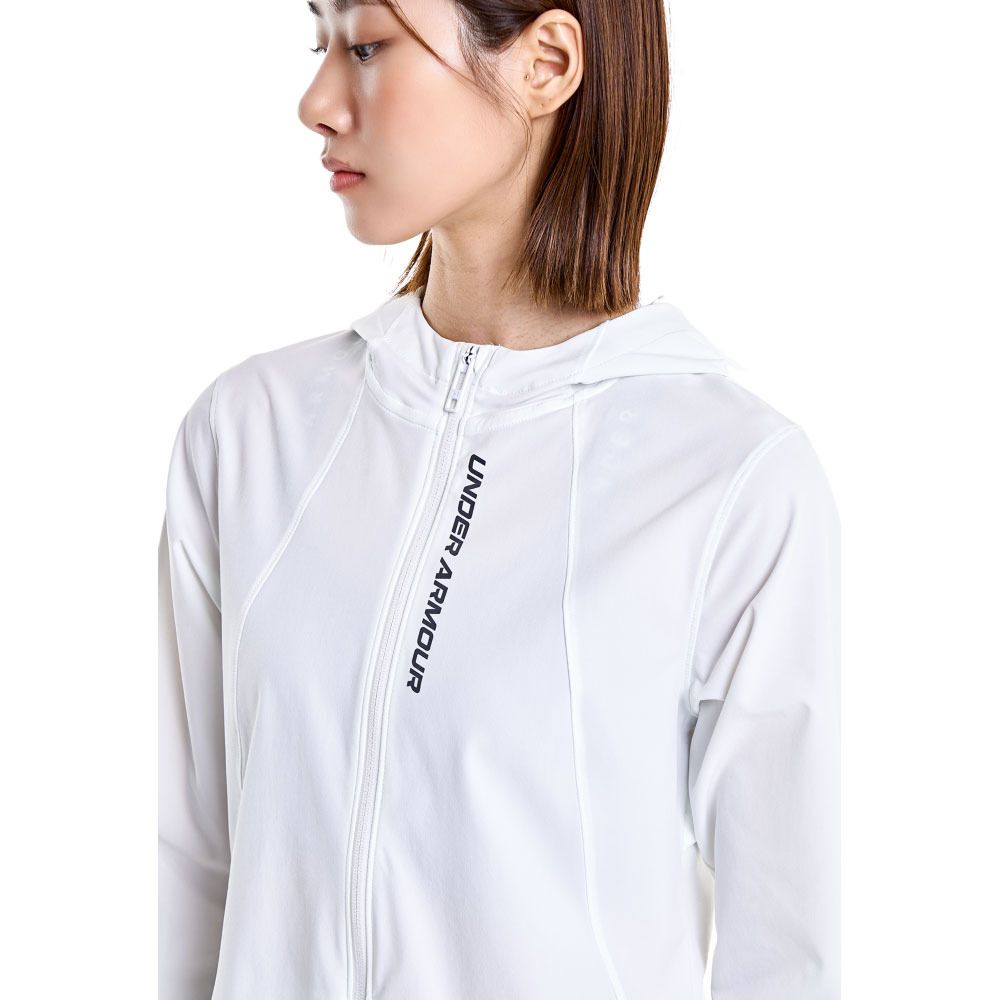 Under Armour OUTRUN THE STORM - Veste Femme blanc