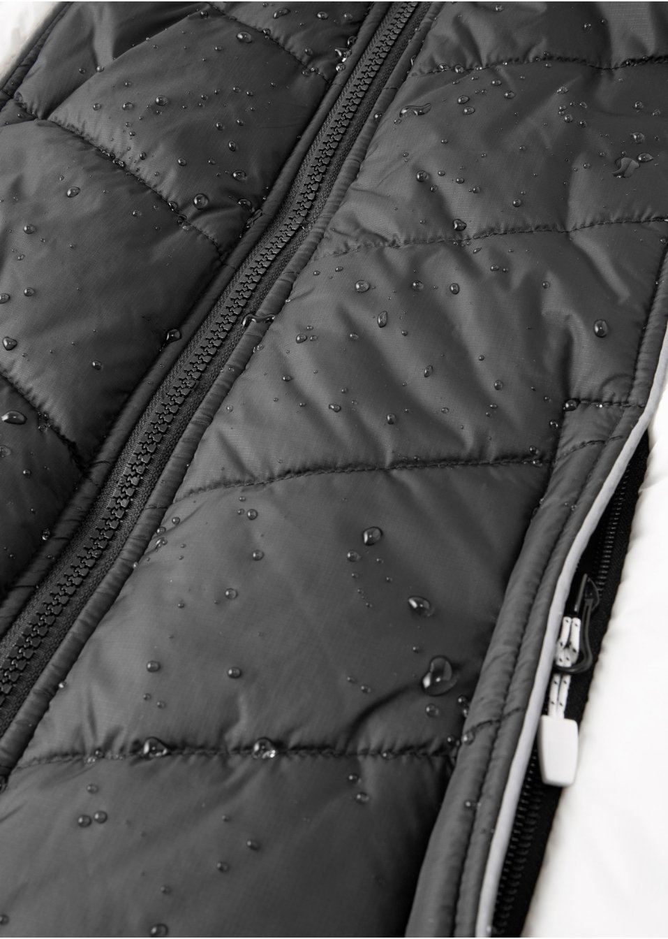 Manteau de ski matelassé fonctionnel, imperméable