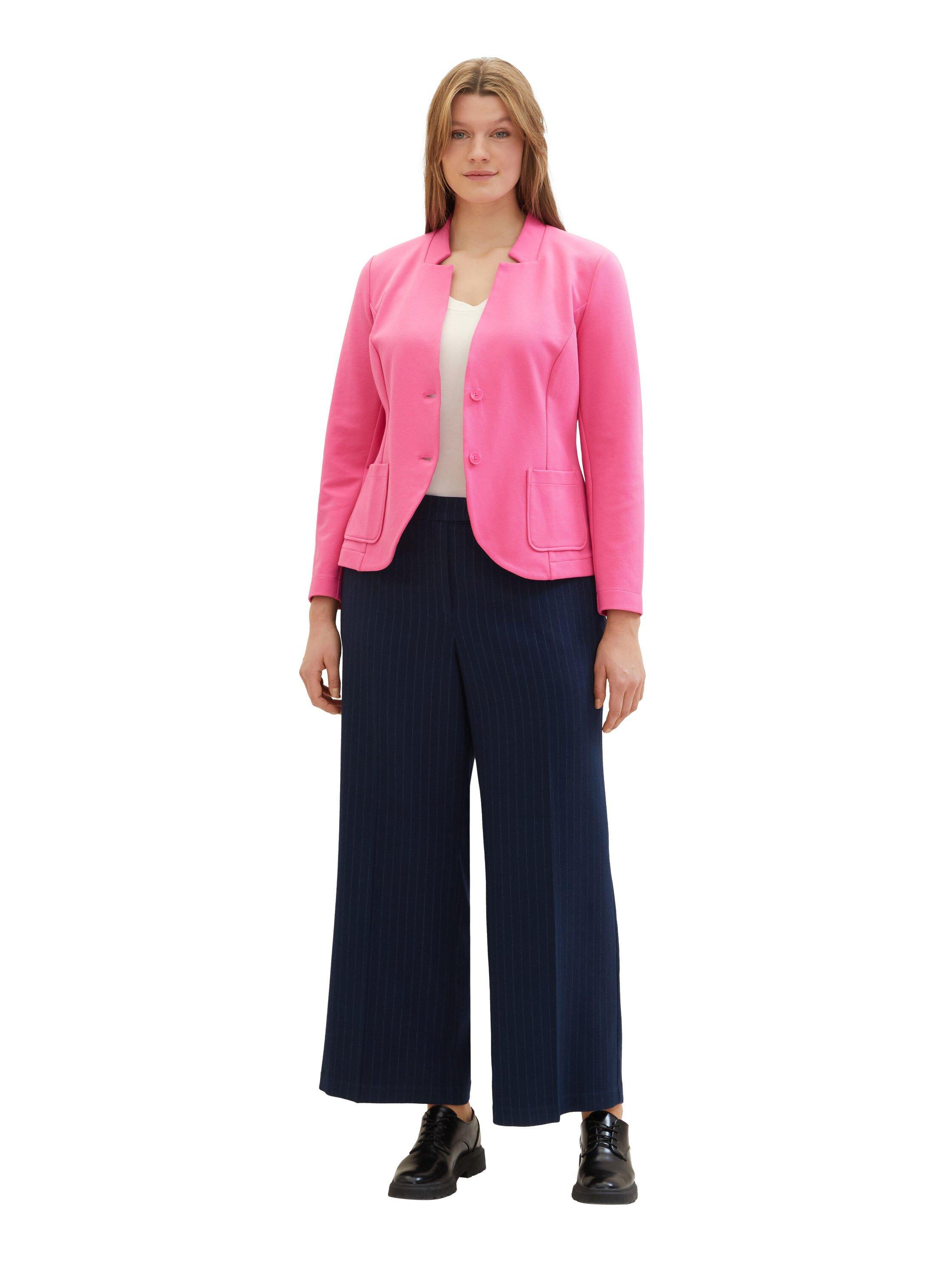 Blazer in taillierter Form, mit Ottoman-Struktur