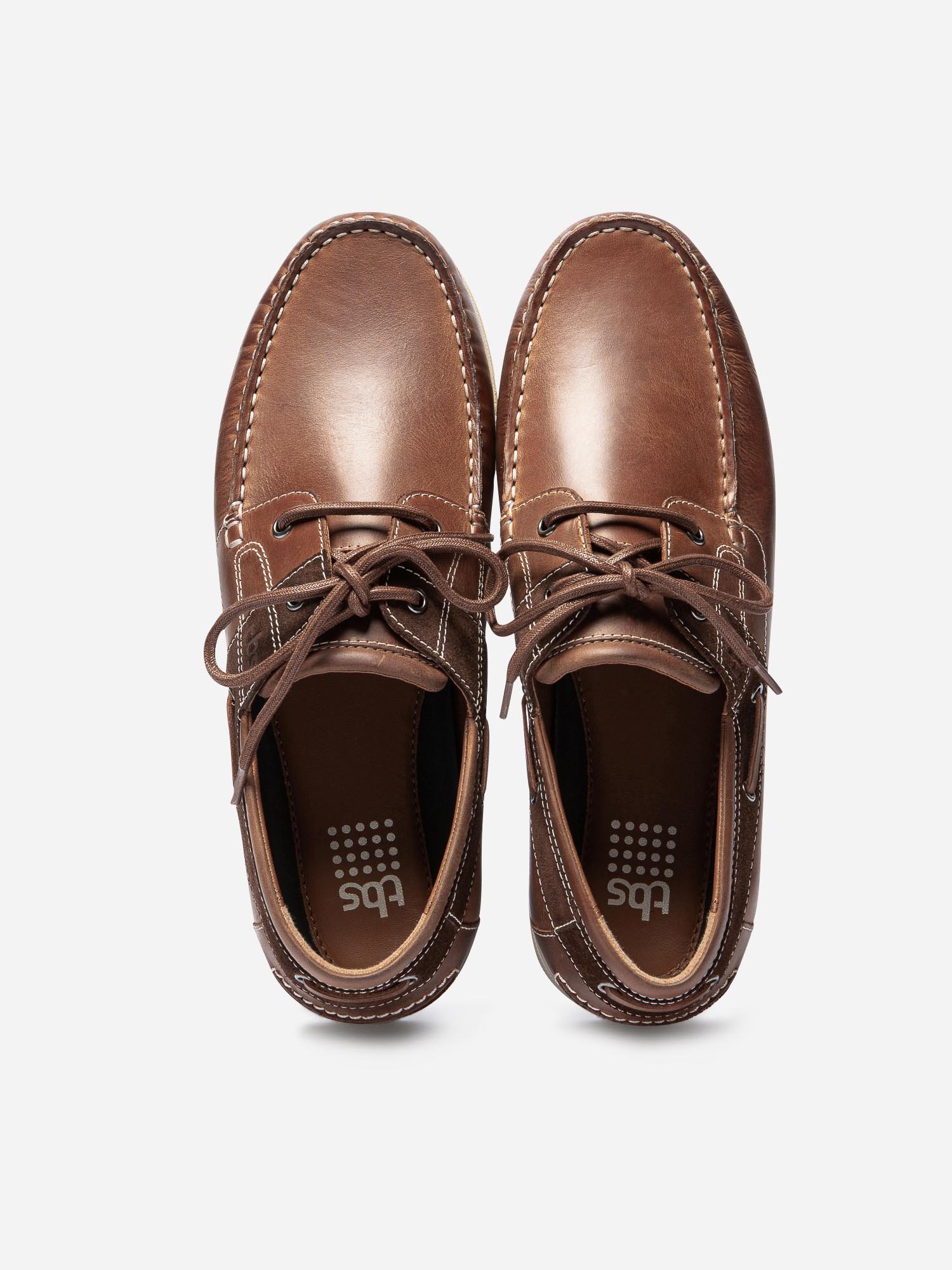 Chaussures Bateau Homme Souple Cuir Marron