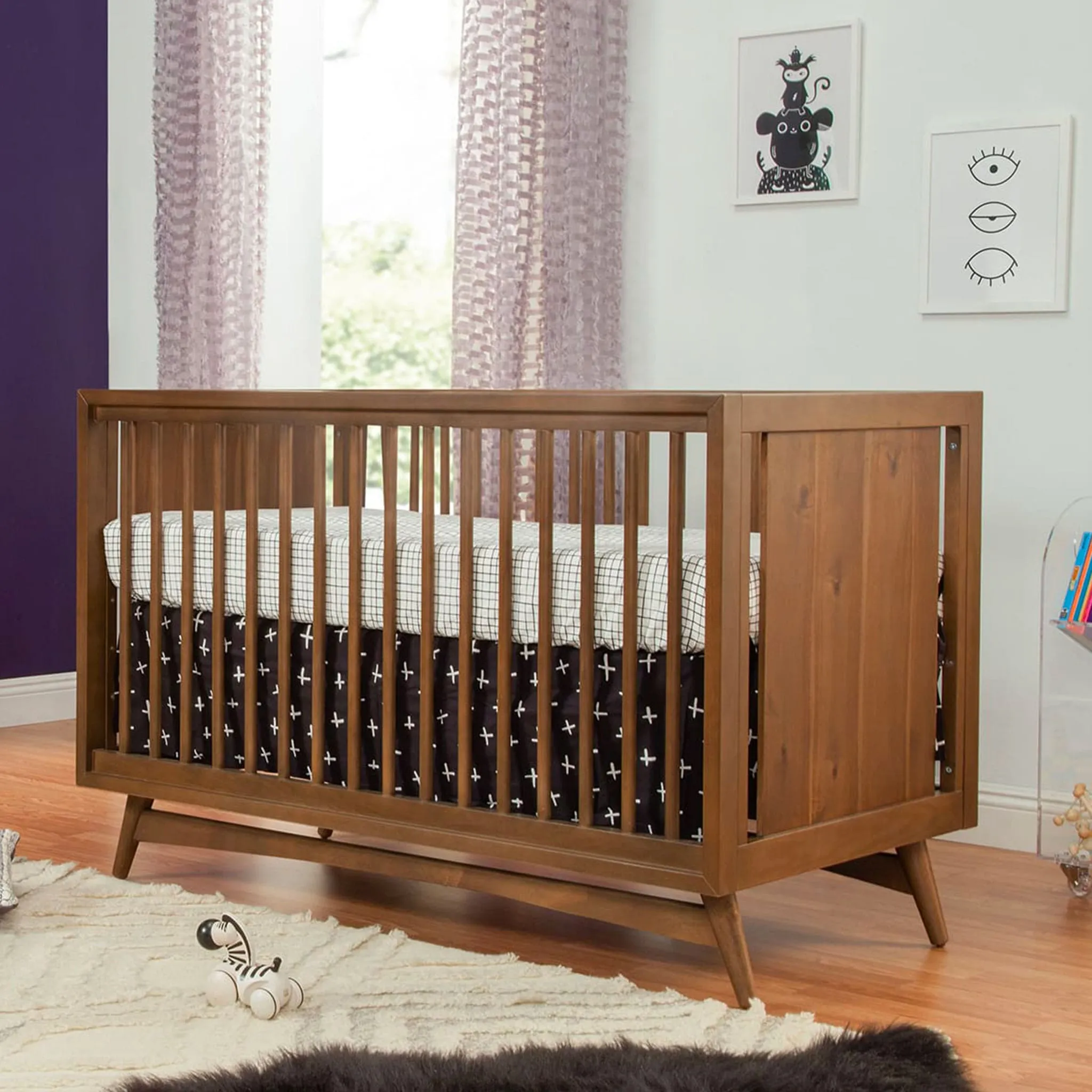 Babyletto Couchette Convertible 3 en 1 Peggy - Noyer