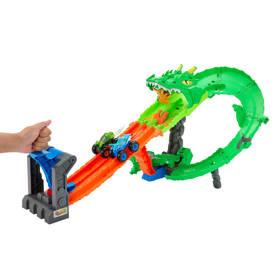 Hot Wheels Monster Trucks Dragon Demolition racebaan