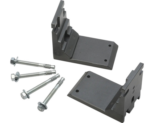 SOLUNA cassettescherm Exquisit 2,5x2 doekdesign 320923 frame DB703 donkergrijs incl. motor en wandschakelaar