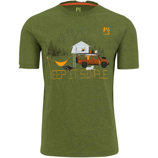 T-shirt KARPOS GENZ. T-SHIRT CEDAR CEDAR GREEN