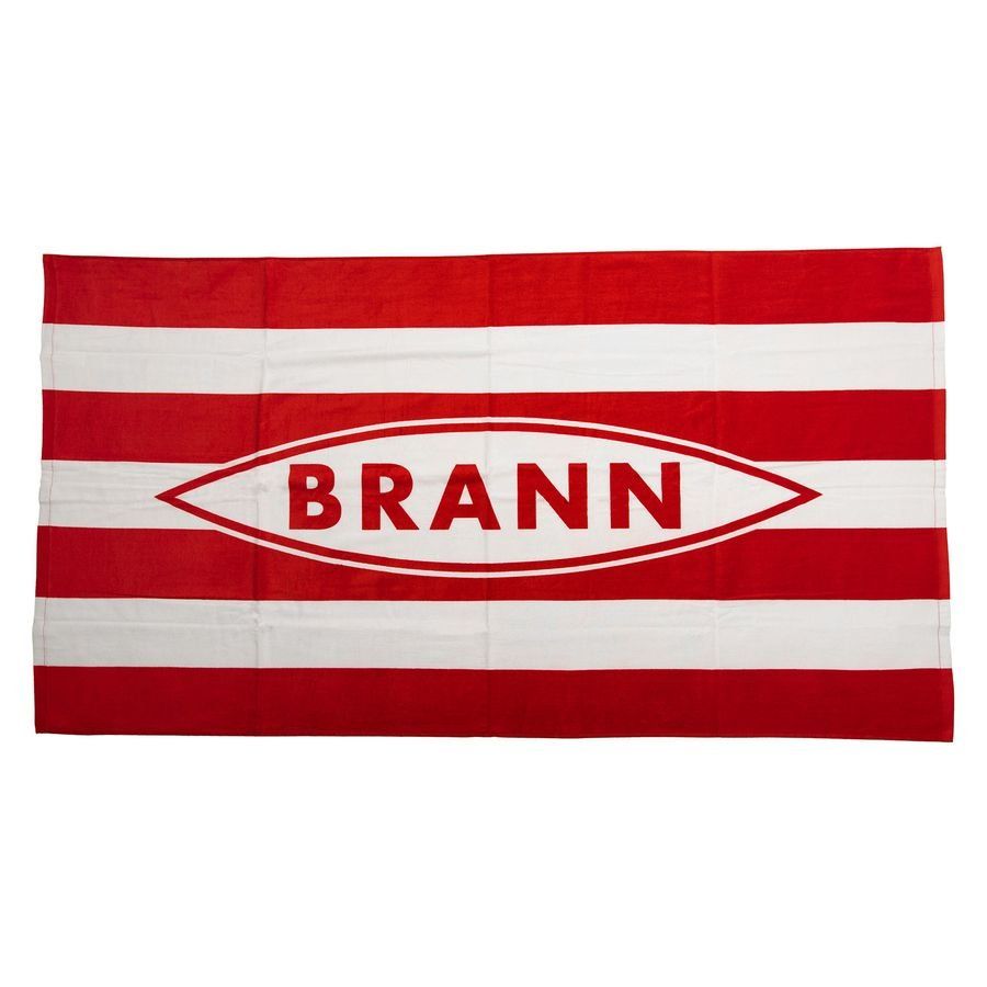 SK Brann Striped Serviette de Plage 80x160cm