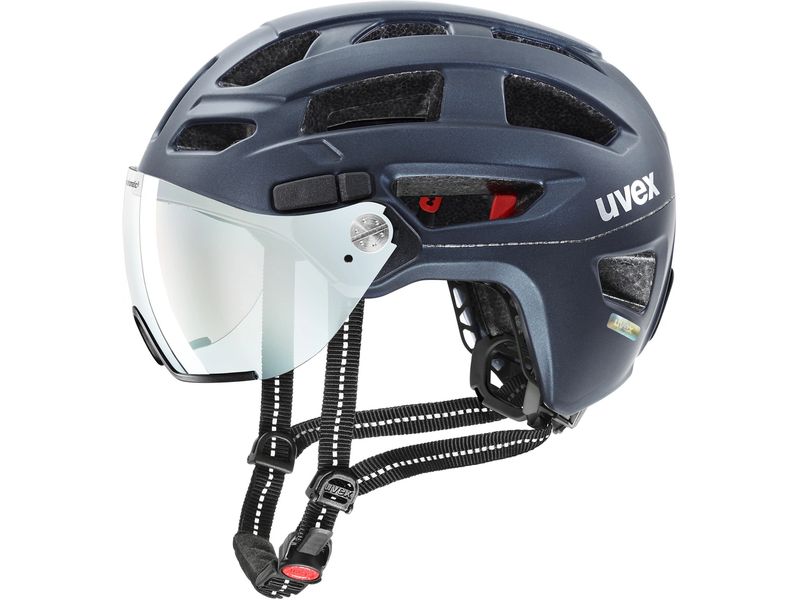 uvex Helm Finale Visor V Deep Space Matt 52 cm - 57 cm Fahrradhelm