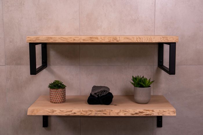 SaniGoods massief eikenhouten badmeubel 80cm