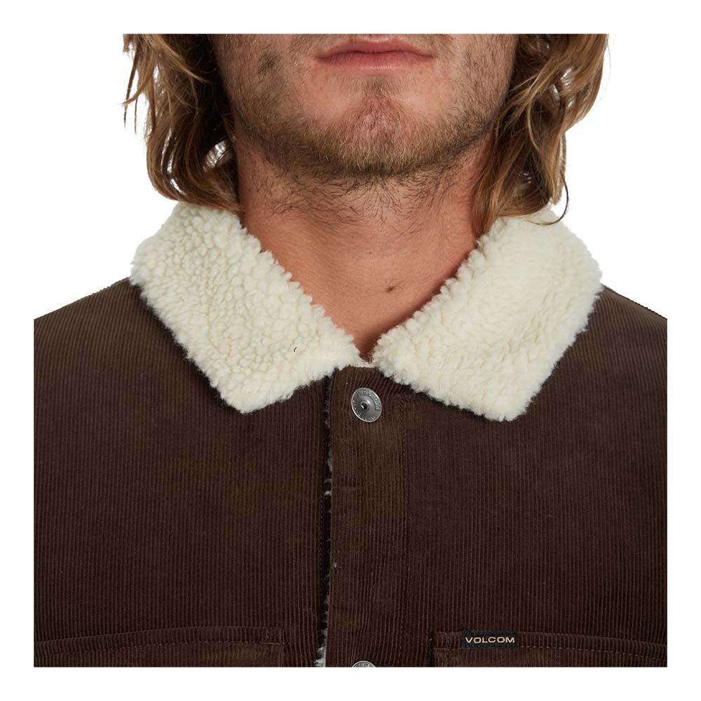 Volcom KEATON - Veste Homme dark brown