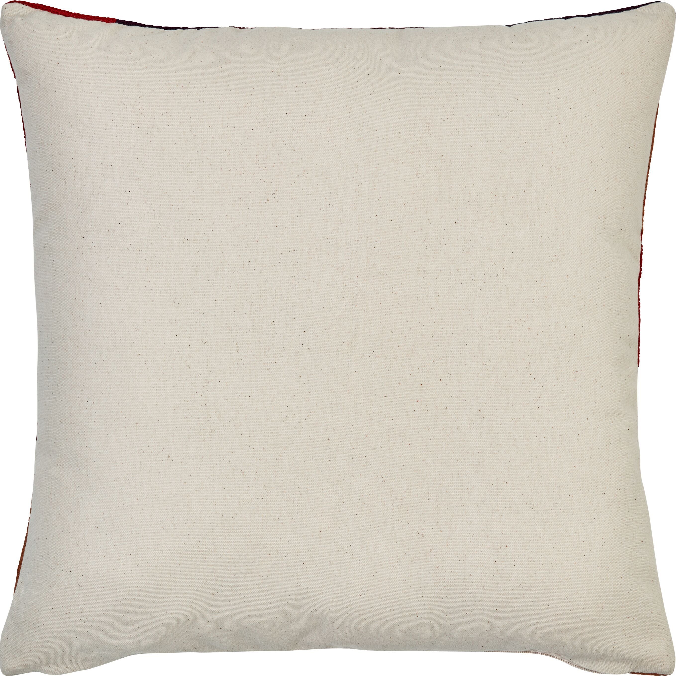 RYAN Zierkissen - Rot / B: 45.0 cm x H: 45.0 cm