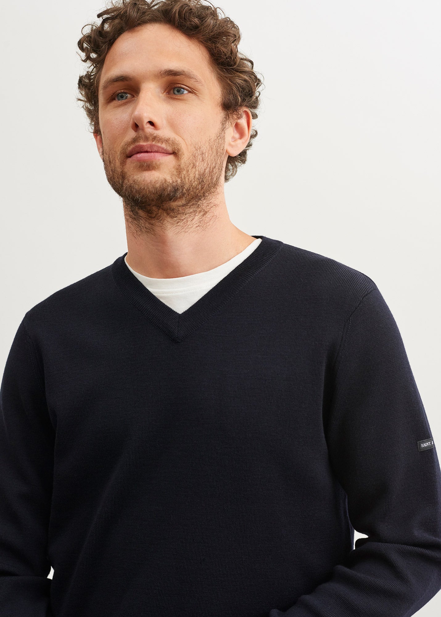 Pull col V Cuirasse