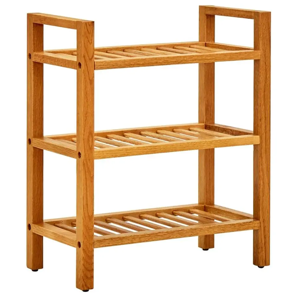 vidaXL - Schoenrek - Bruin - Hout