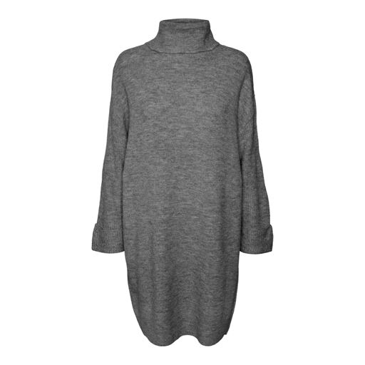 Vero Moda Jupiter Strikkjole, Medium Grey Melange, S