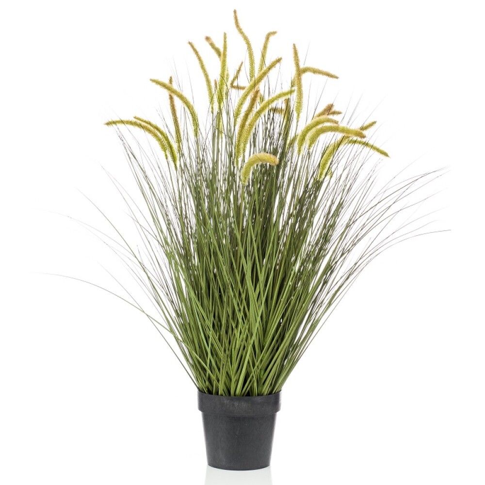 KUNSTIG PLANTE EMERALD CATTAIL GRESS 100CM