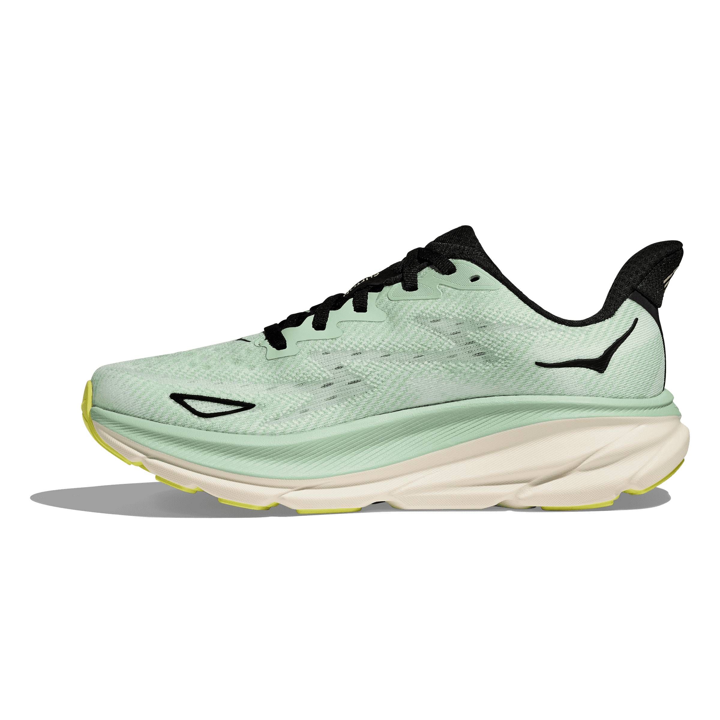hoka clifton 9 loebesko dame 38 1127896 mint fluorite snow melt