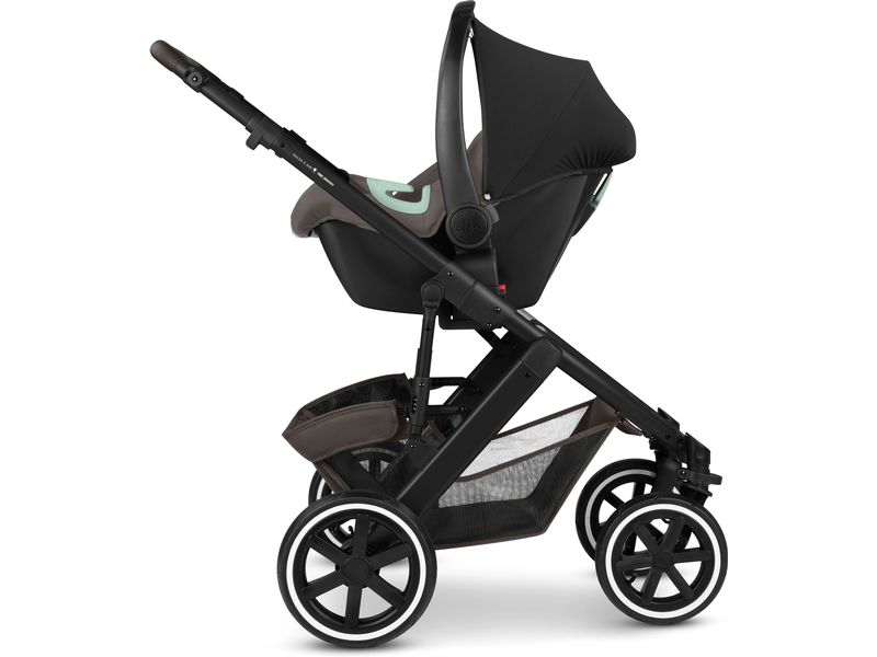ABC Design Kinderwagenset Salsa 5 Air Teddy 3in1 Kinderwagen mit Babywanne, Sportsitz und Babyschale
