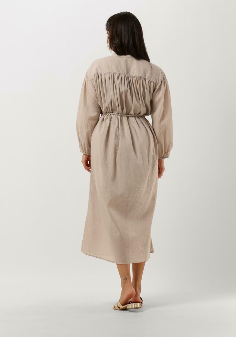 IBANA beige ibana midi jurk donte