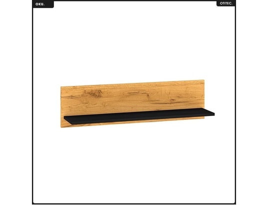 OTITEC - Etagère murale Étagère murale - h.24 x l.92 x p.21 cm - oku