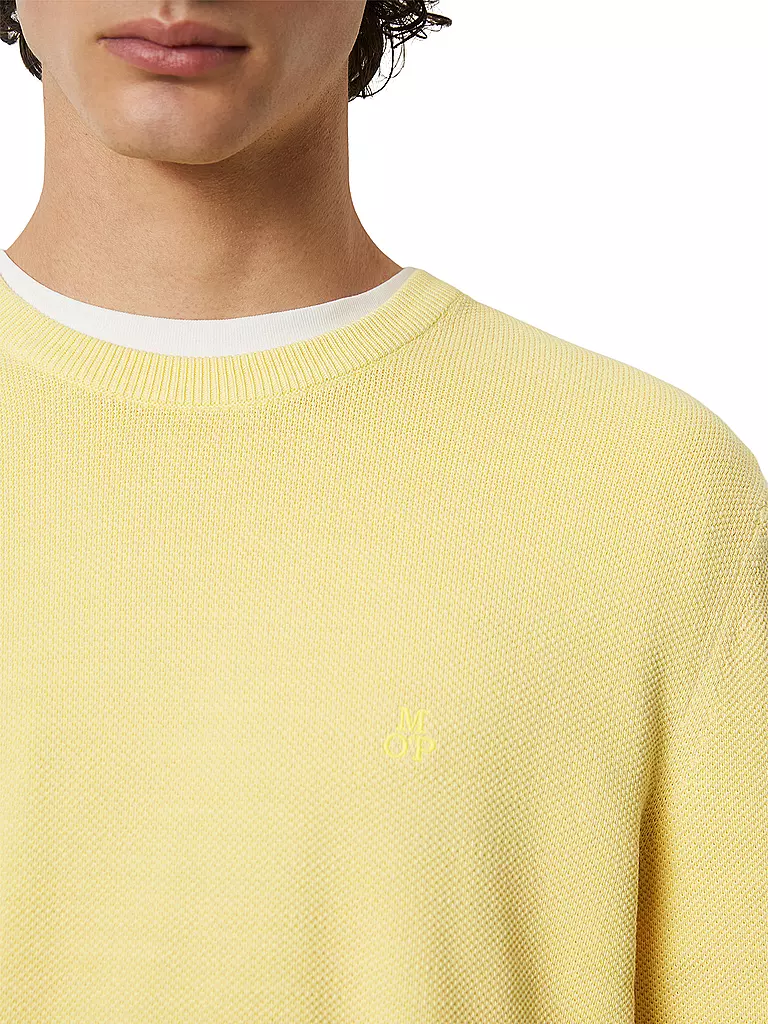 MARC O'POLO Pullover gelb