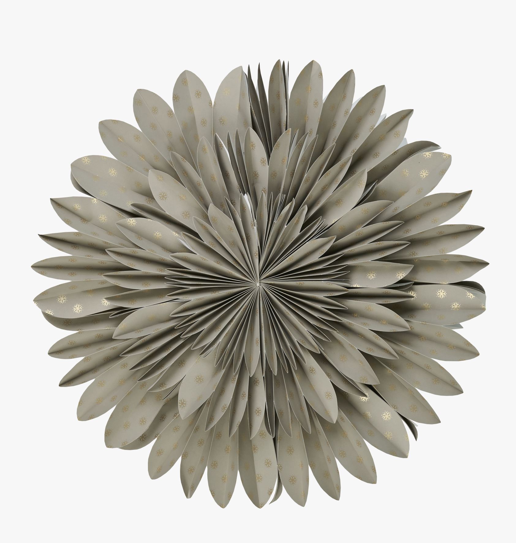 Adventsstjerne sand - ø 60 cm
