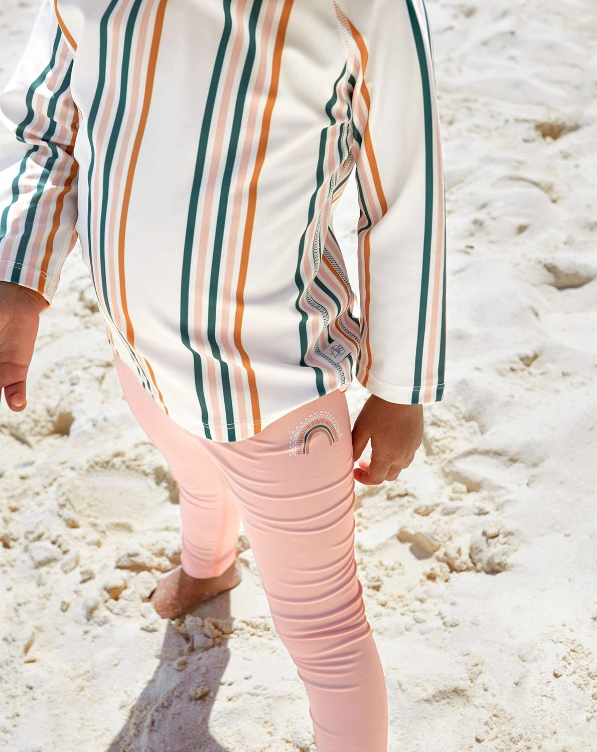 Schwimm-Leggings RAINBOW in pink