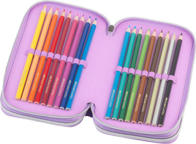 Pennal trippel Unicorn Faber Castell