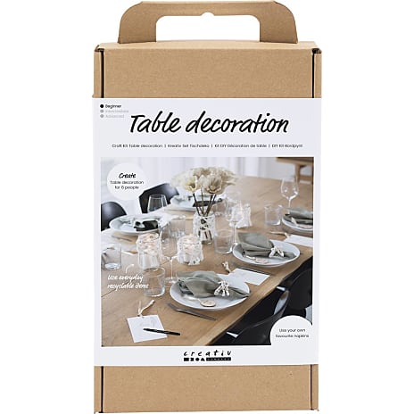 DIY kit bordpynt - natur