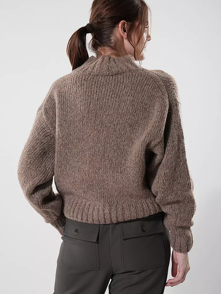 MARC CAIN Pullover braun