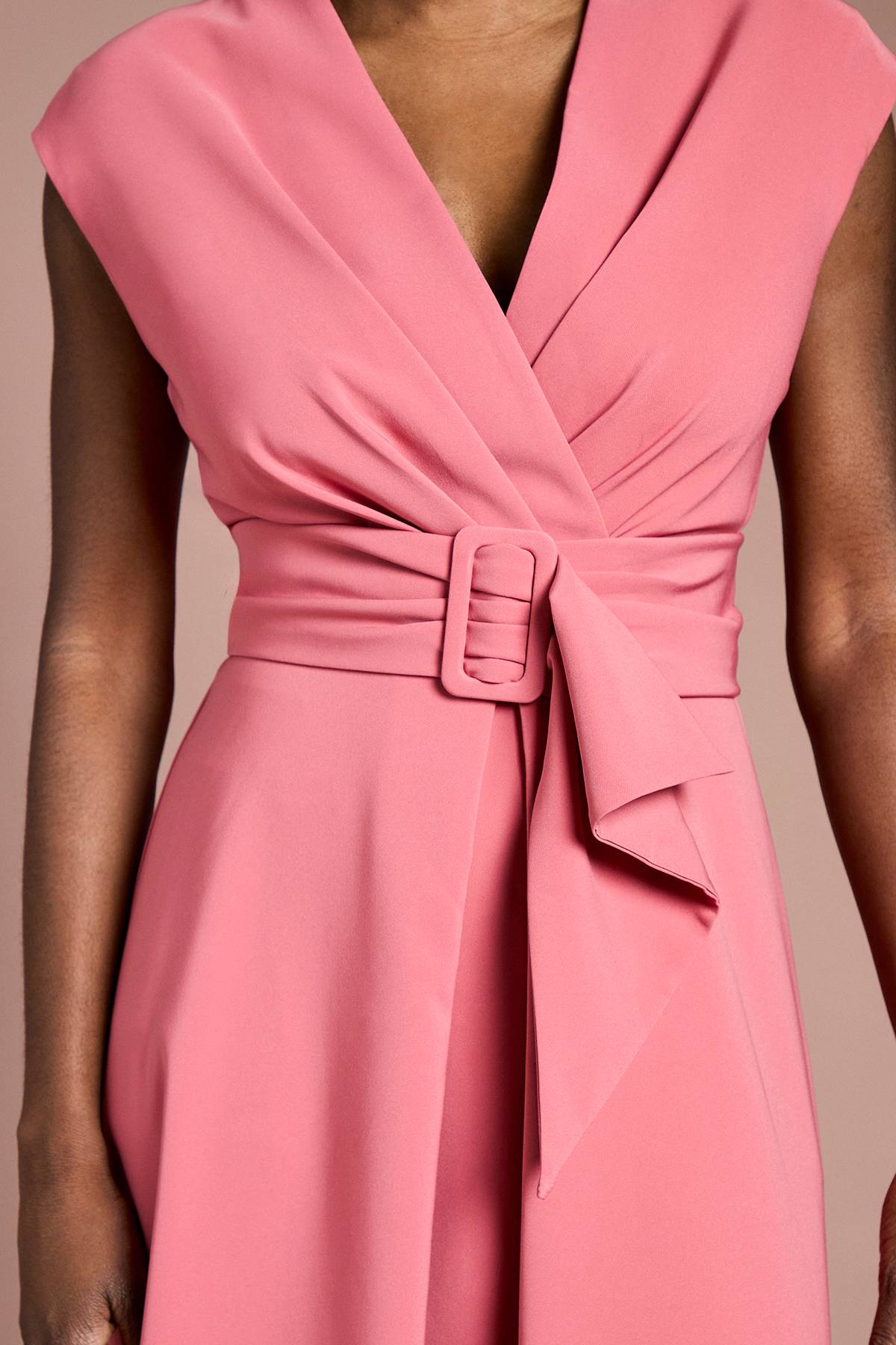 Coast Robe Crêpe à Ceinture