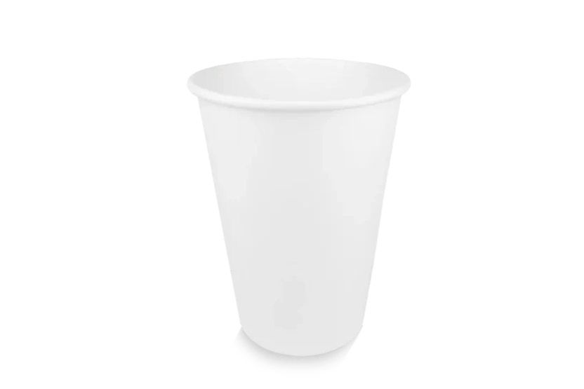 Kartonnen koffiebeker 360cc 12oz Ø90mm wit