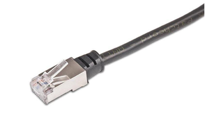Patchkabel RJ-45 - RJ-45, Cat 5e, F/UTP, 20 m, SchwarzCat.5e-Patchkabel, 20 m