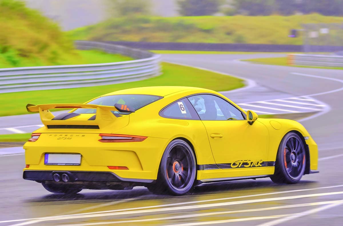 Renntaxi Porsche 911 GT3 Assen