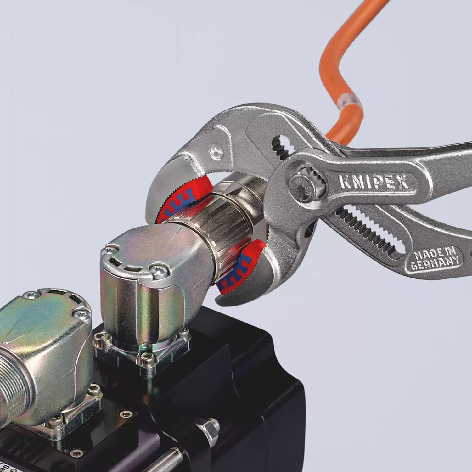 Knipex 81 13 250 Sifon- en connectorentang met anti-slip - 250 mm