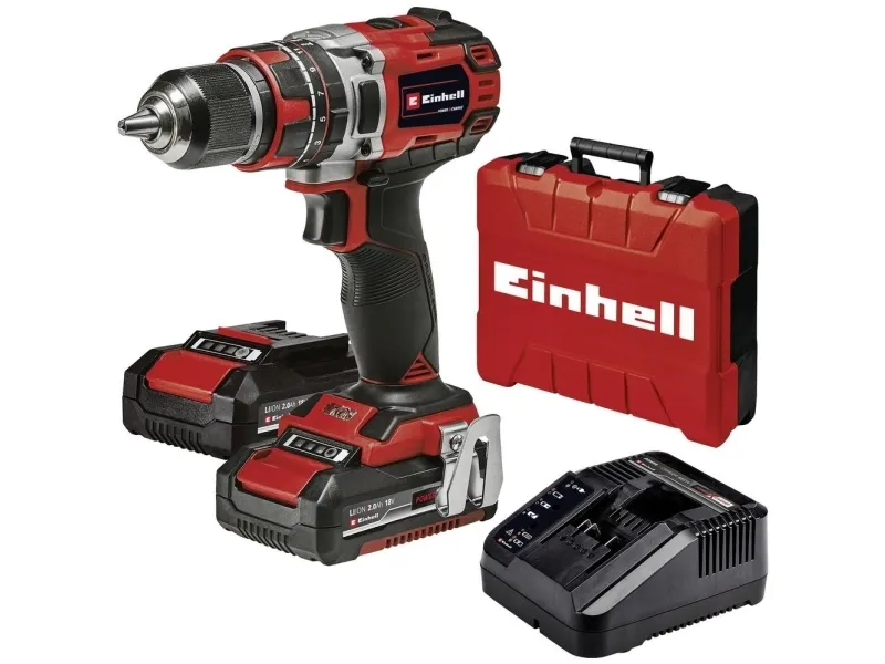 Einhell TE-CD 18/50 Li-i BL, Pistolgreb boremaskine, Børstefri, 1,3 cm, 1800 rpm, 1 cm, 500 rpm