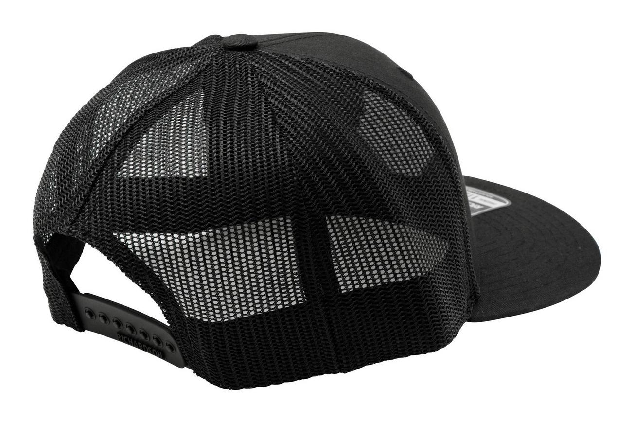 Jack Wolf Trucker Hat JWHAT Richardson 112 trucker pet, zwart