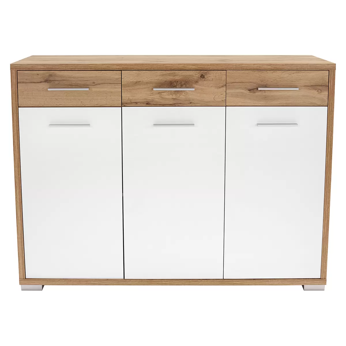 Kommode Q-BIG NEW weiss,Eiche