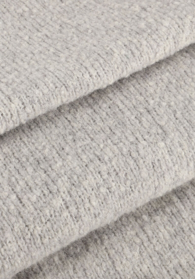lichtgrijze stone island trui crew neck