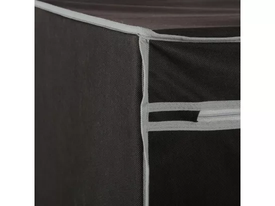Armoire Penderie 148cm Gris