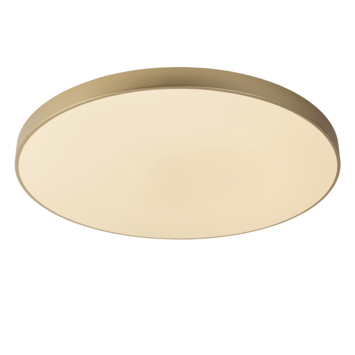 Lucide UNAR plafonnière Ø 80 cm LED dimb. 2700K 3 StepDim mat goud / Messing